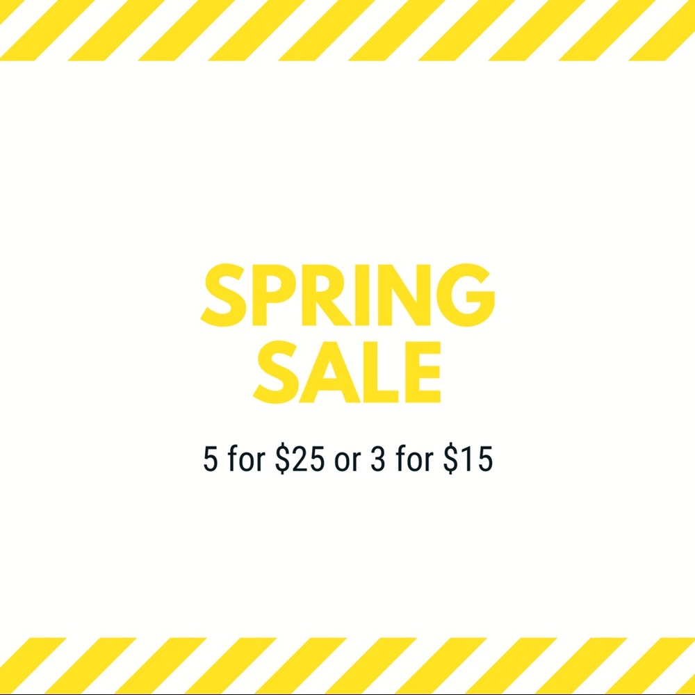 Spring Sale! 🌿